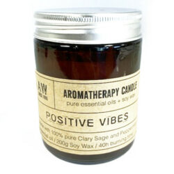 Vela para Aromaterapia vibraciones positivas
